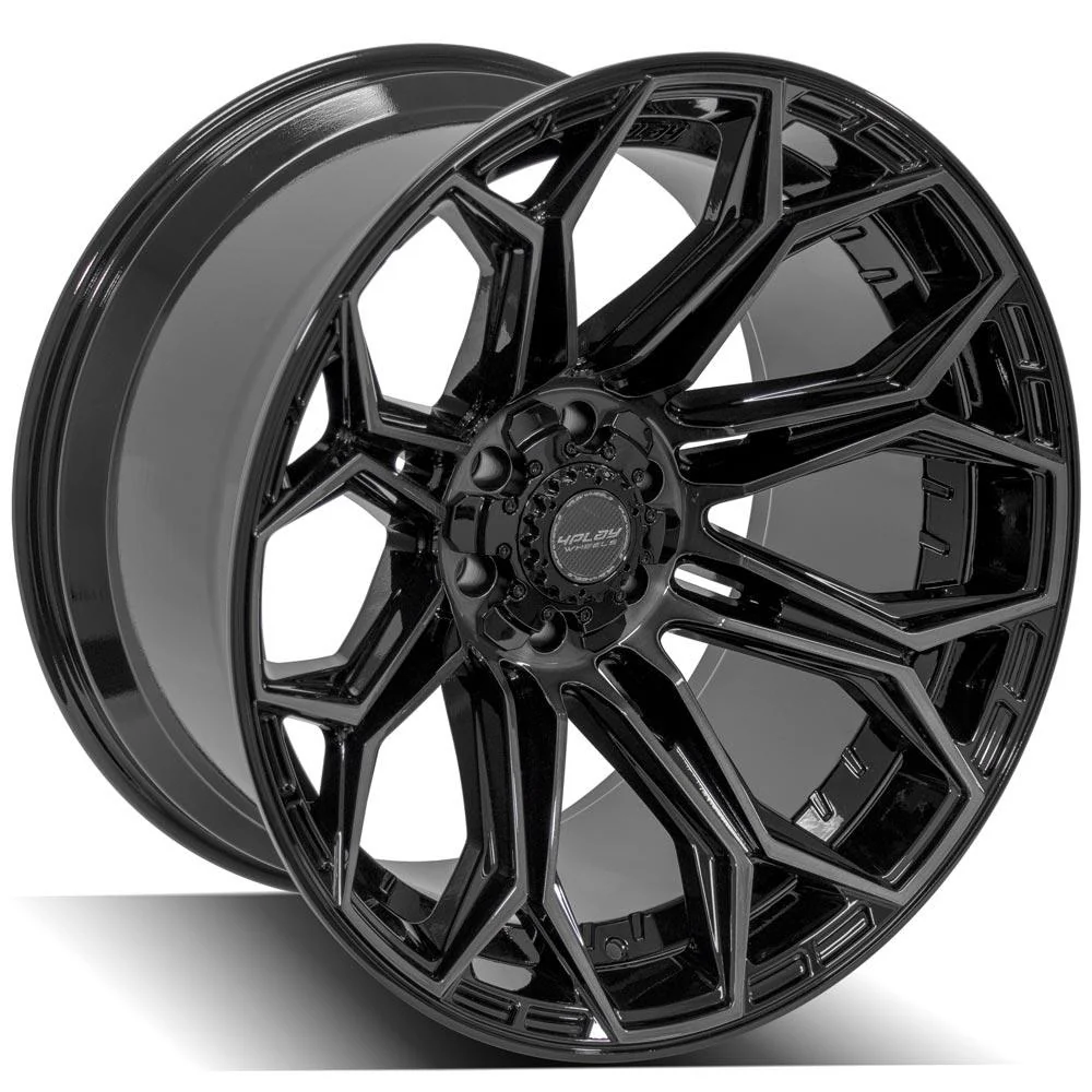 4Play Gen3 4P83 22x12 Black Brushed Face Tinted Wheel 6x135 ET-44 CB106.1