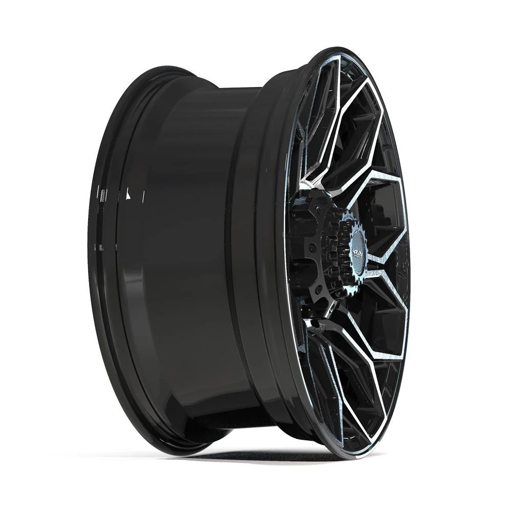 4Play Gen3 4P83 20x9 Black Brushed Face Tinted Wheel 8x180 ET0 CB124.9
