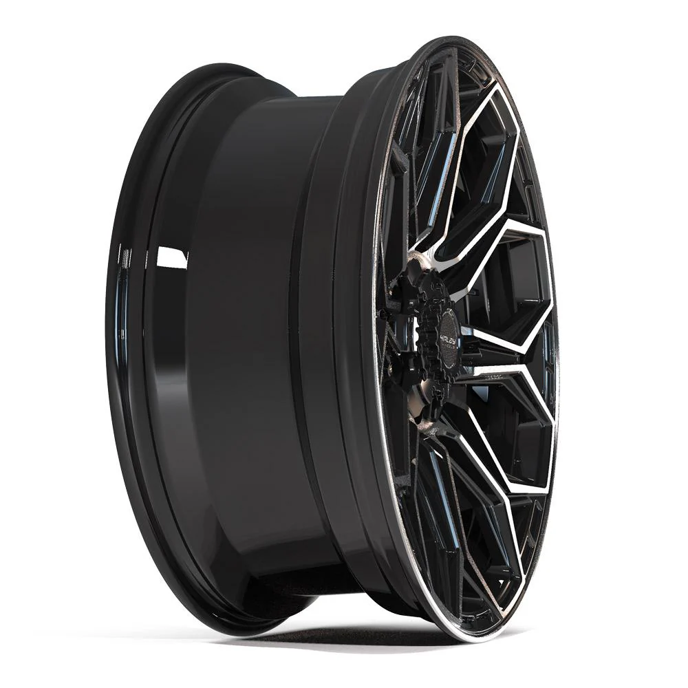 4Play Gen3 4P83 22x9 Black Brushed Face Tinted Wheel 6x139.7 ET12 CB106.1